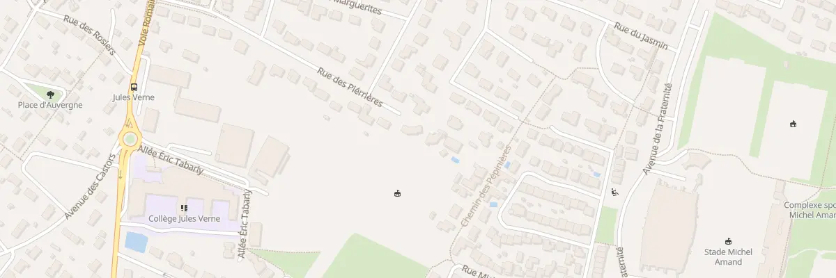 Plan du 32 Rue des Pierrières à Buxerolles