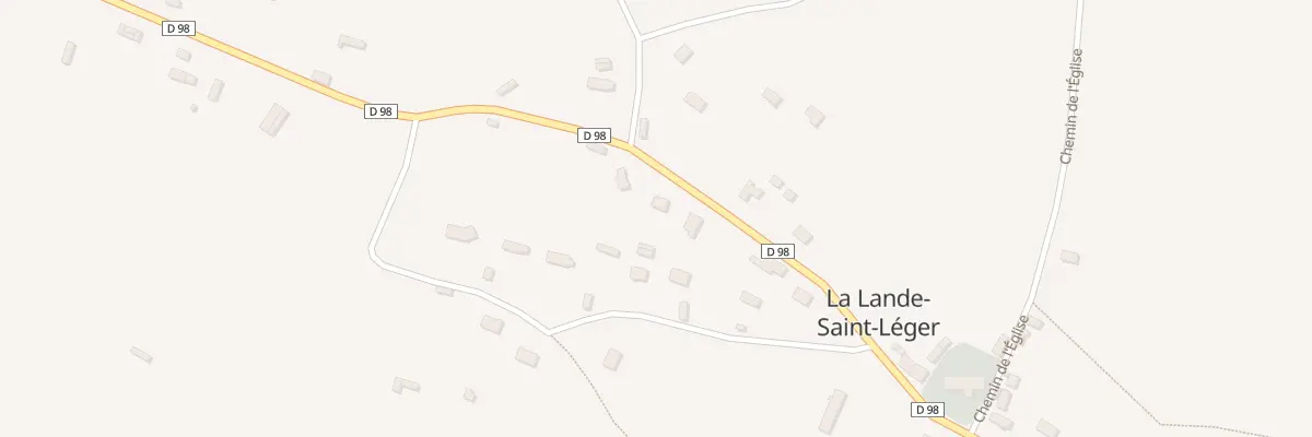 Plan du 635 Rte de la Libération à La Lande-Saint-Léger