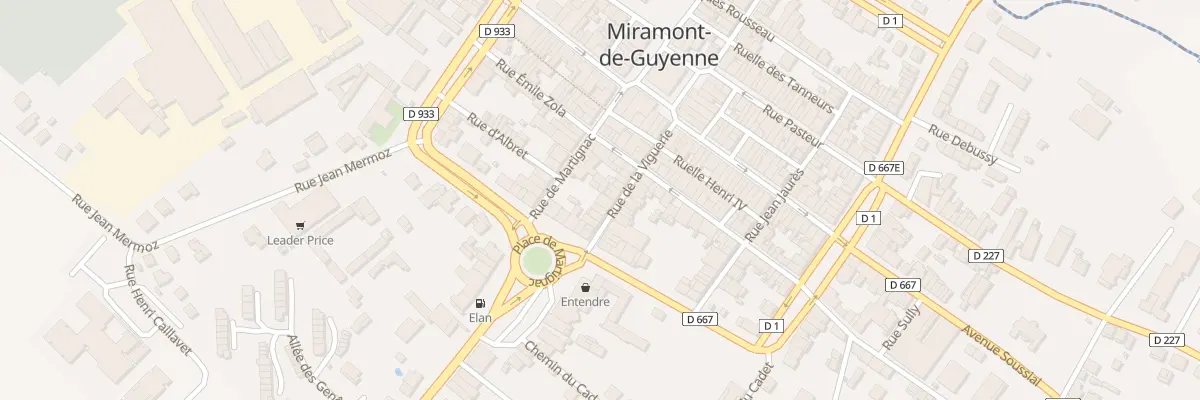 Plan du 26 Rue de la Viguerie à Miramont-de-Guyenne