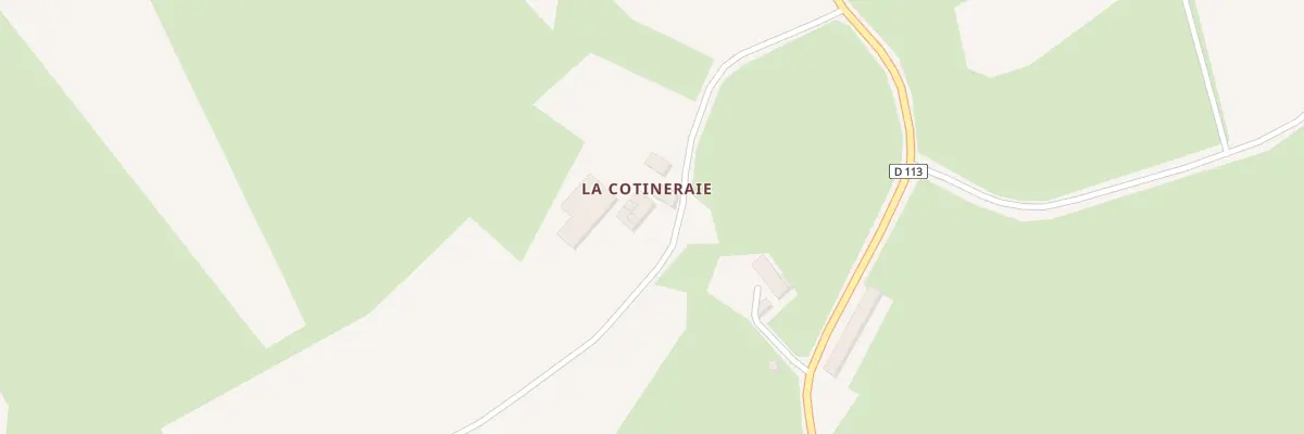 Plan du 2 La Cotineraie à Contilly