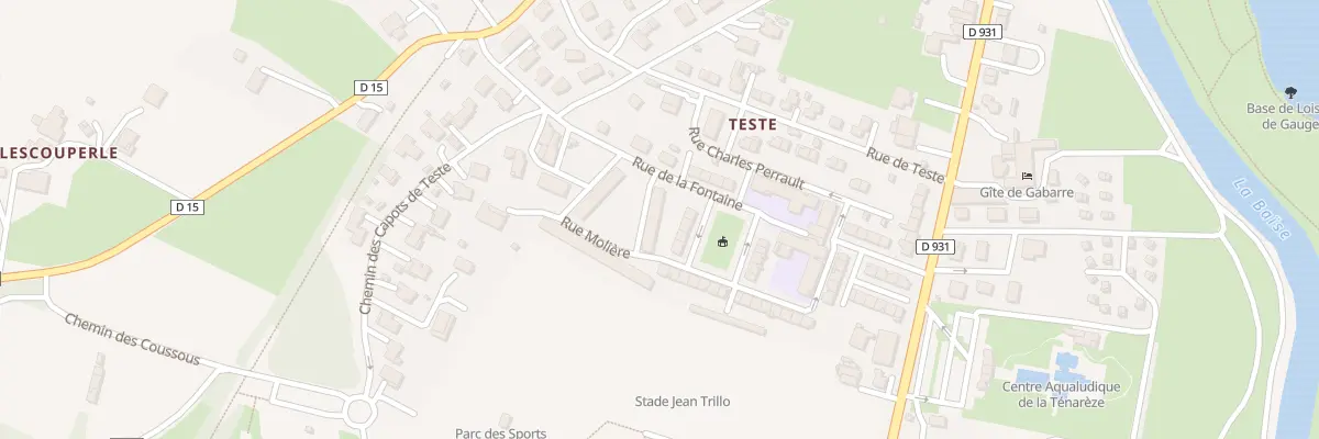 Plan du 8 Rue Molière à Condom