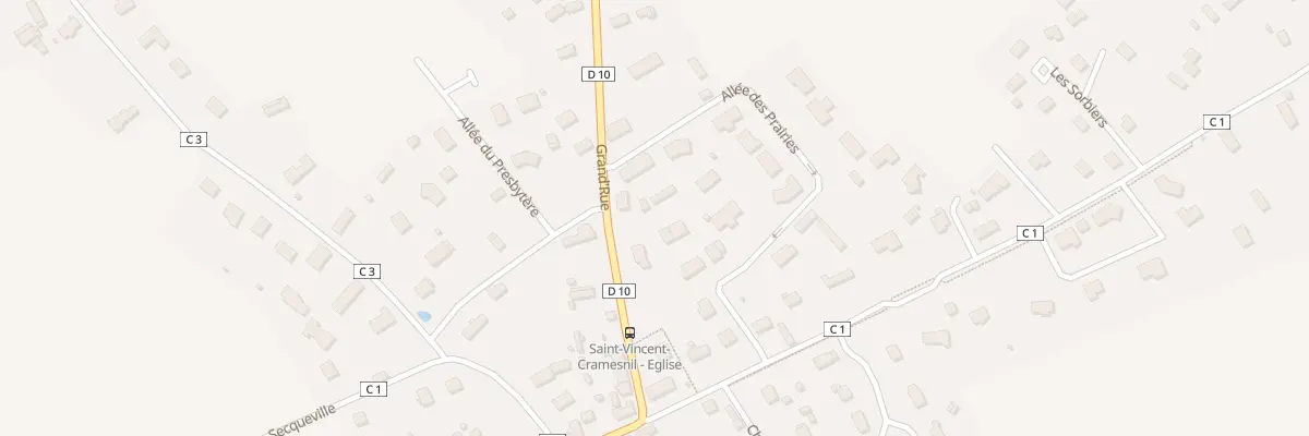 Plan du 671 Gr Grand Rue à Saint-Vincent-Cramesnil