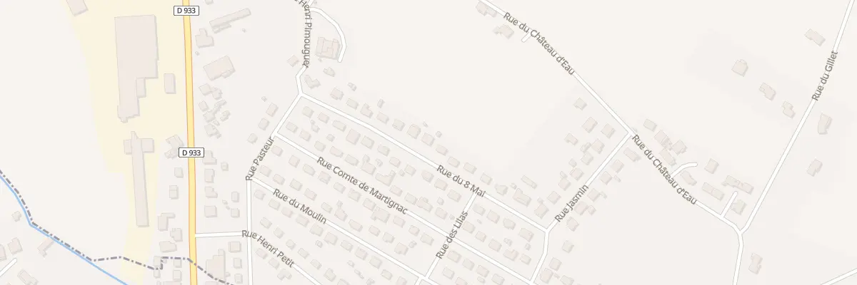 Plan du 13 Rue du Huit Mai à Saint-Pardoux-Isaac