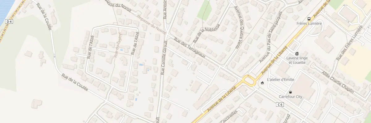 Plan du 82B Rue Camille Girault à Buxerolles