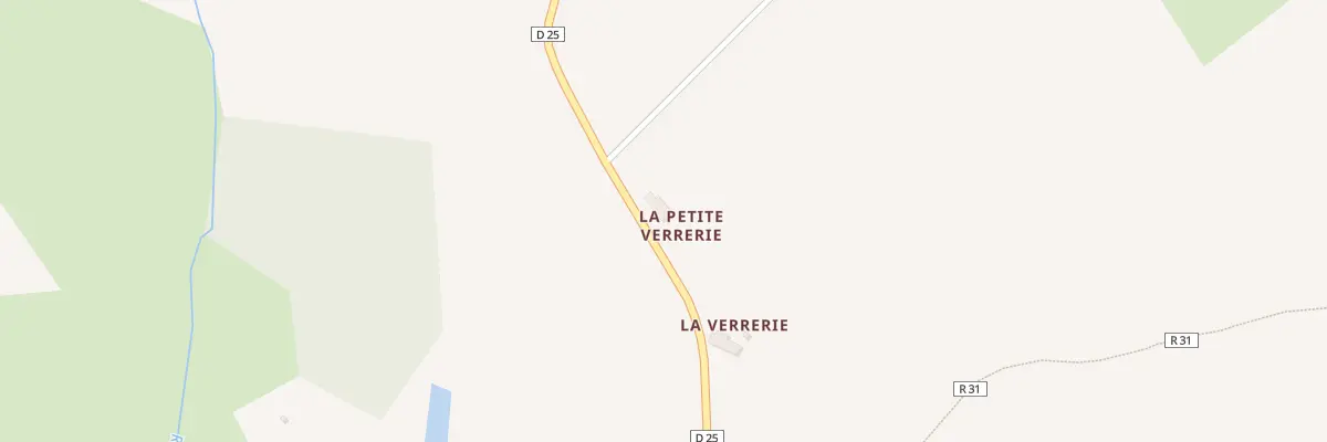 Plan du 1 La Petite Verrerie à Beaufay