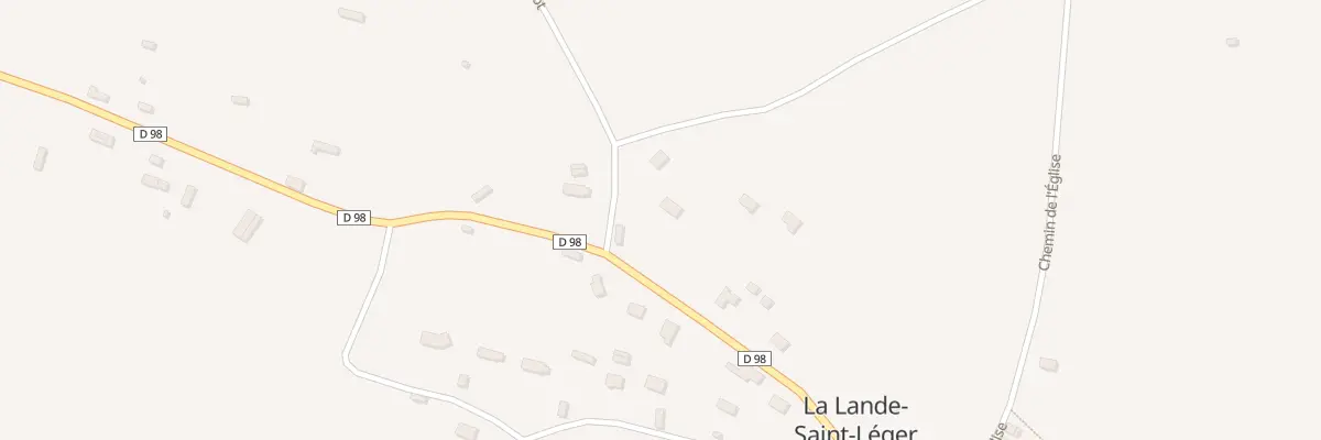 Plan du 680 Rte de la Libération à La Lande-Saint-Léger