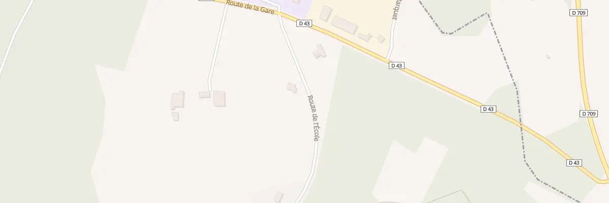 Plan du 108A La Gare à Siorac-de-Ribérac