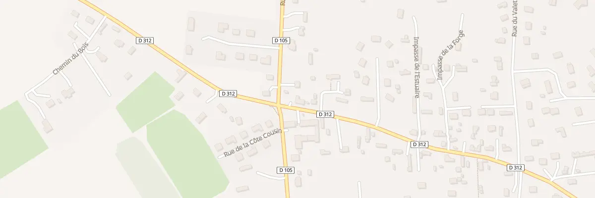 Plan du 29 Rue de la Republique à Berville-sur-Mer