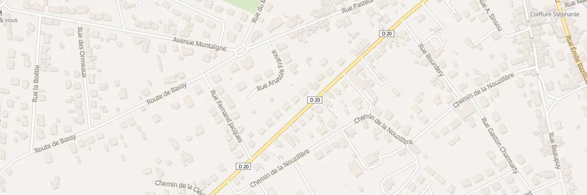 Plan du 44 Rue des Héros de la Résistance à Mussidan
