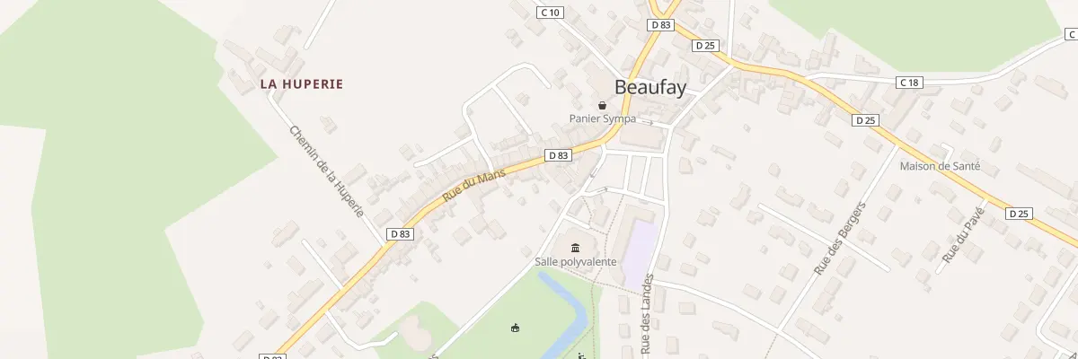 Plan du 7 Rue du Mans à Beaufay