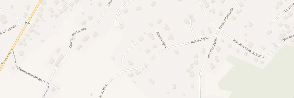 Plan du 16 Rue du Bijou à Mussidan