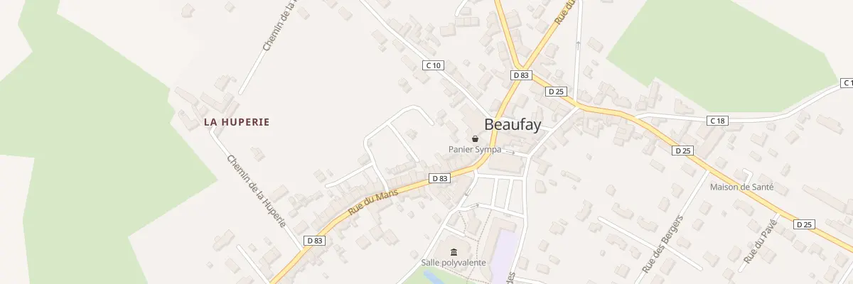 Plan du 4A Rue du Mans à Beaufay