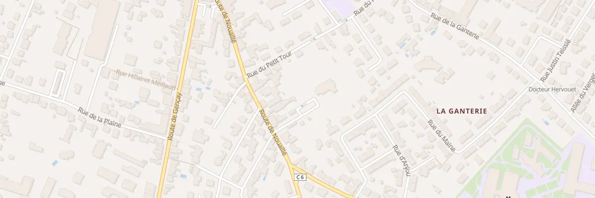 Plan du 47B Rte de Nouaille à Poitiers