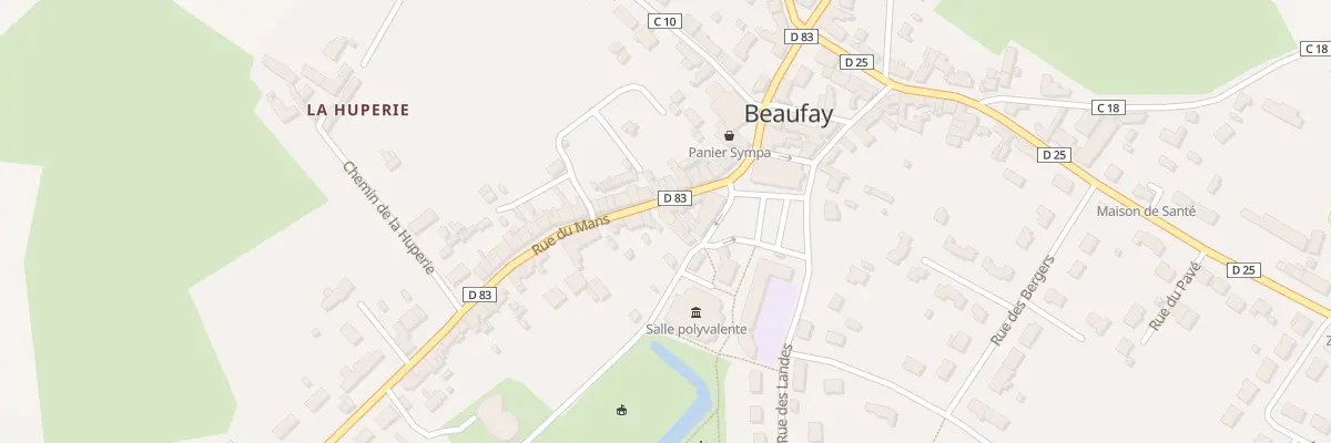 Plan du 5 Rue du Mans à Beaufay