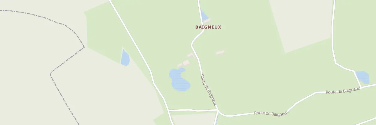 Plan du 103 Rte de Baigneux à Langeais