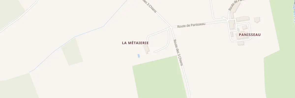 Plan du 1015 Rte des 3 Chiens à Thénac