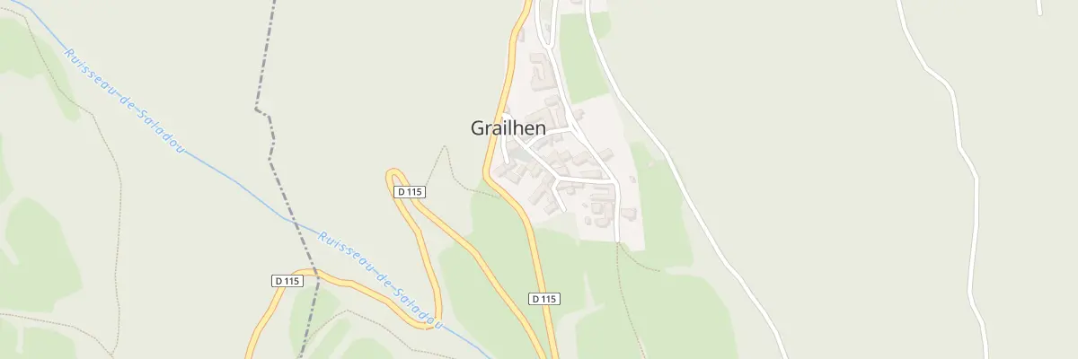 Plan du 5005 Village à Grailhen