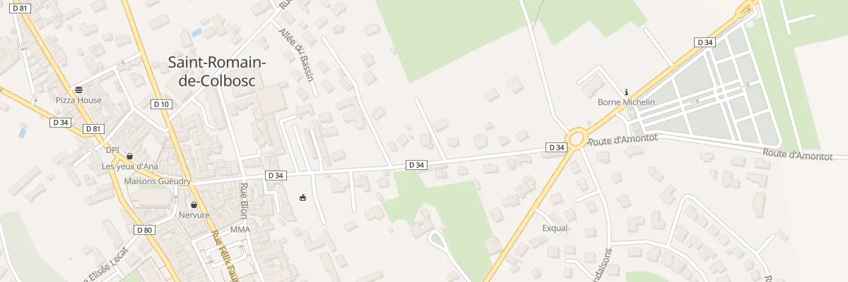 Plan du 43 Rue Georges Grimm à Saint-Romain-de-Colbosc