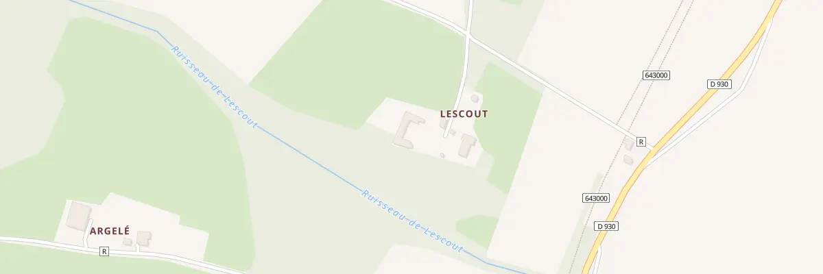 Plan du 1565 Rte de Nerac à Moncrabeau