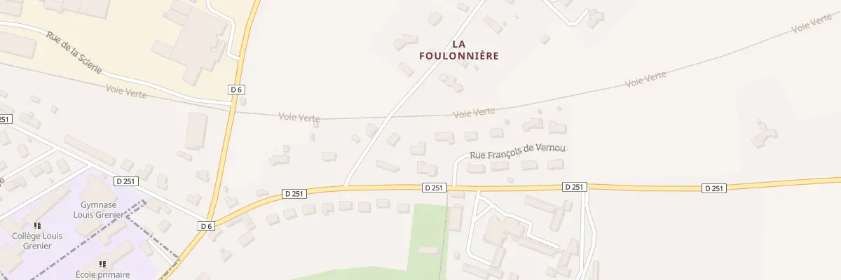 Plan du 2 Rue François de Vernou à Coulonges-sur-Sarthe