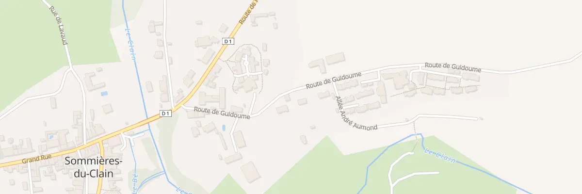Plan du 8 Rte de Guidoume à Sommières-du-Clain