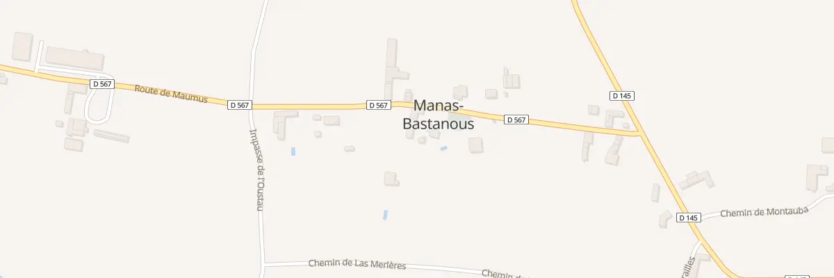 Plan du 5020 Le Presbytere à Manas-Bastanous