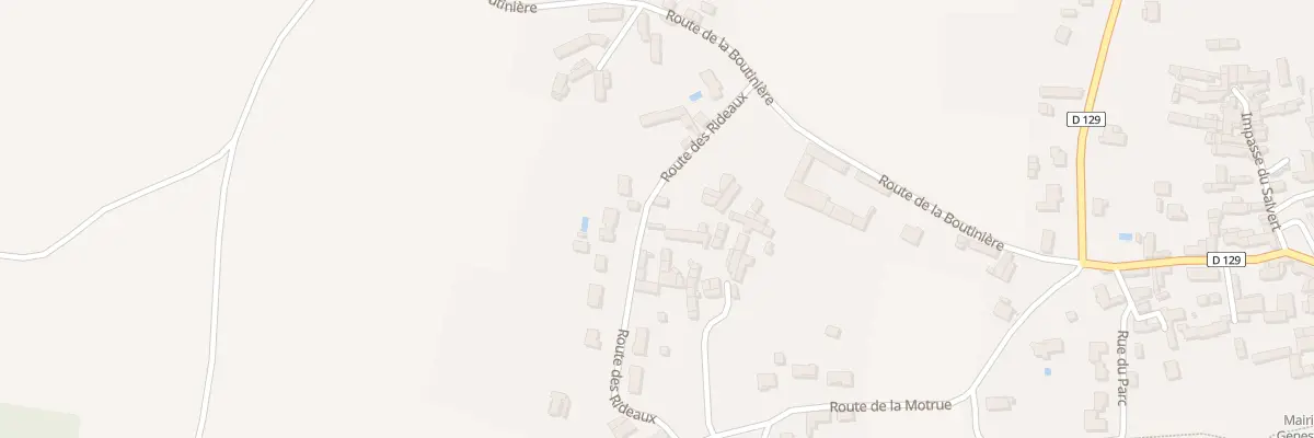 Plan du 16 Rte des Rideaux à Saint-Genest-d’Ambière
