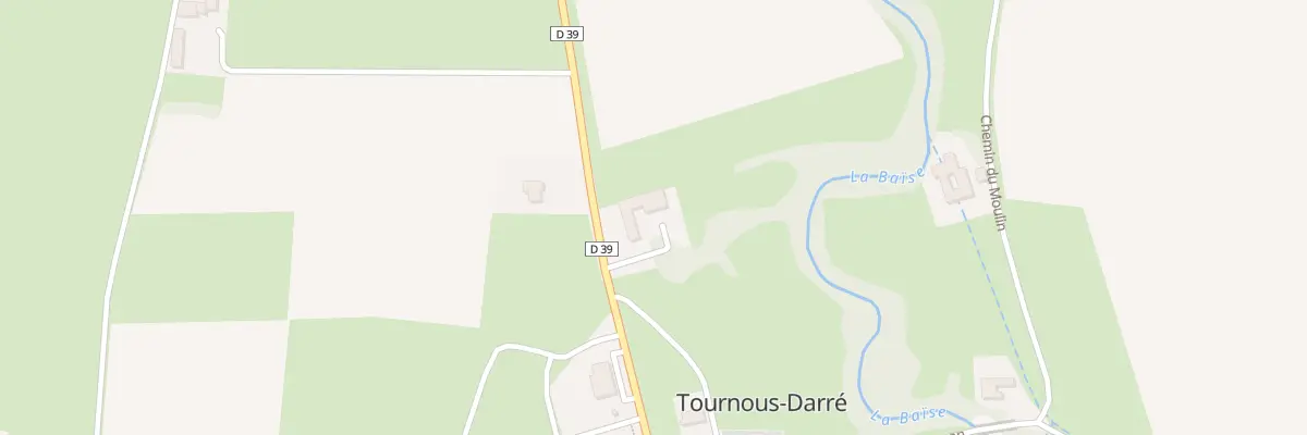 Plan du 12 Rte de Trie à Tournous-Darré