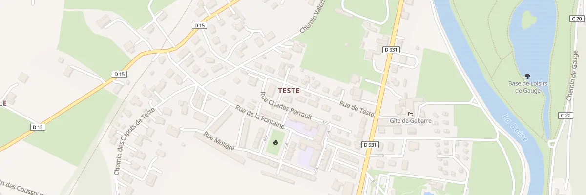 Plan du 17 Rue Charles Perrault à Condom
