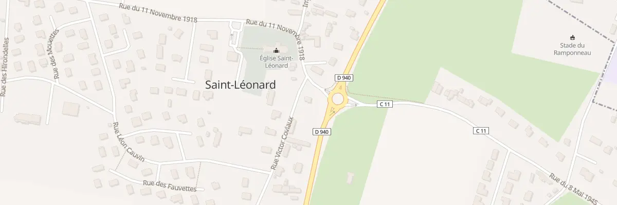 Plan du 38 Rue Victor Coviaux à Saint-Léonard