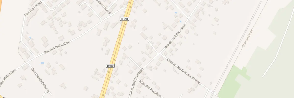 Plan du 33 Rue du Gué Sourdeau à Chasseneuil-du-Poitou