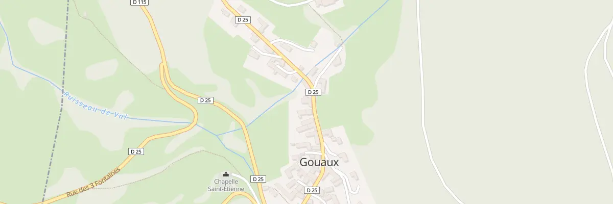 Plan du 5007 Village à Gouaux