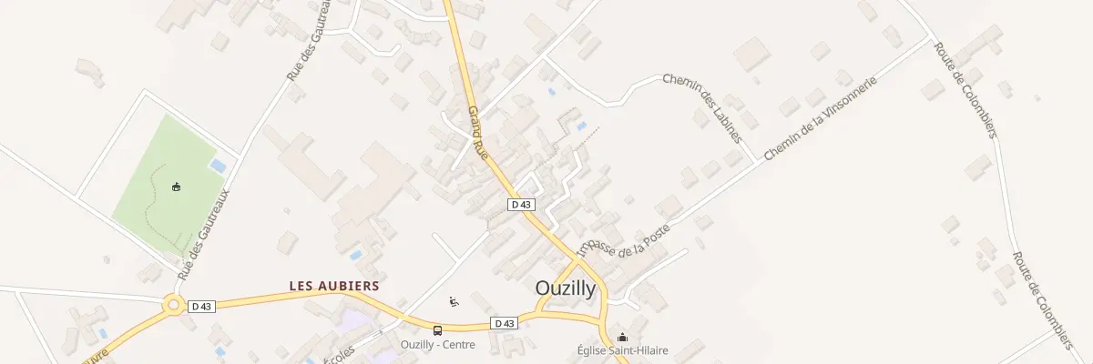 Plan du 3 Imp des Jardins à Ouzilly