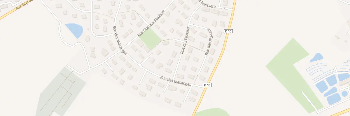 Plan du 3 Rue des Pinsons à Goderville