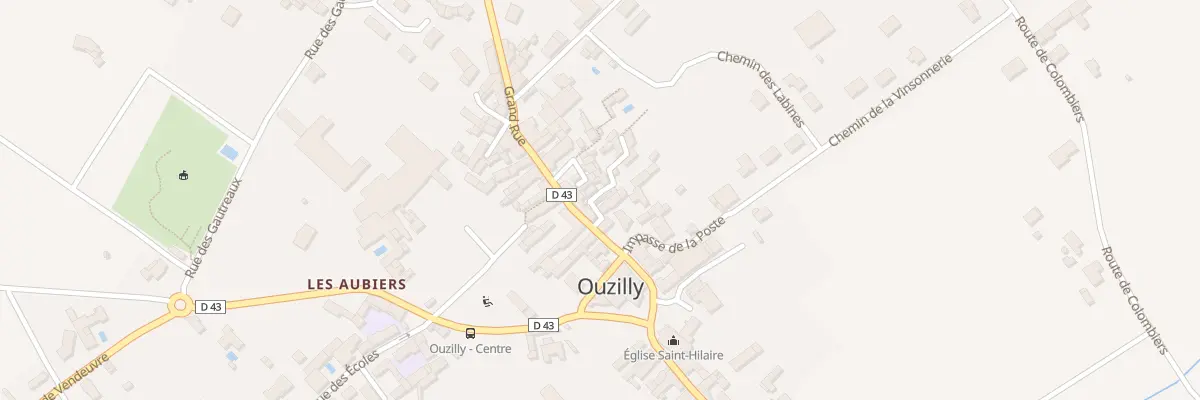 Plan du 6 Imp des Labines à Ouzilly