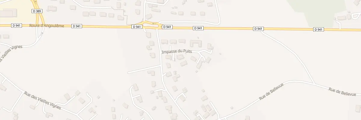 Plan du 4 Imp du Puits à La Rochefoucauld-en-Angoumois