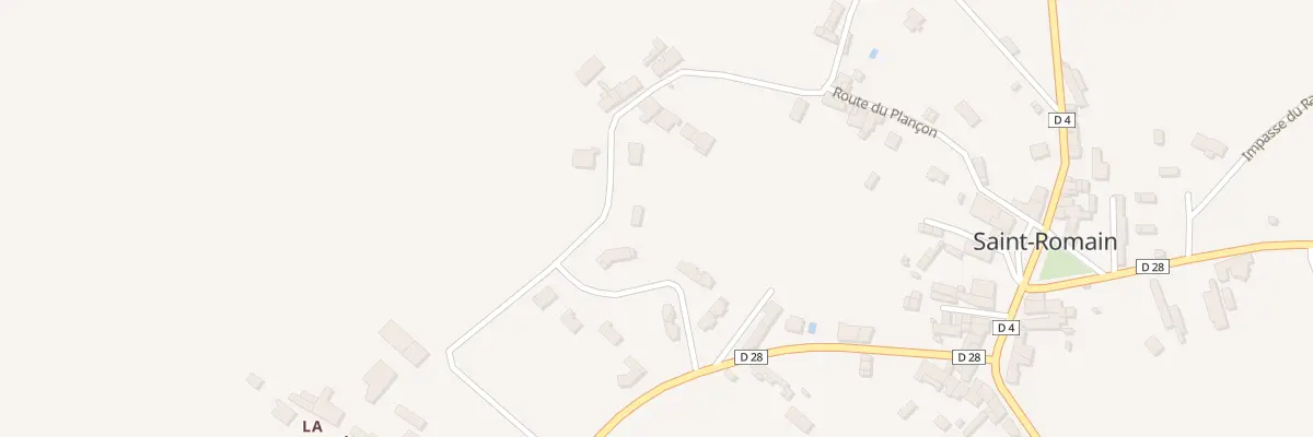 Plan du 15 Le Plancon à Saint-Romain