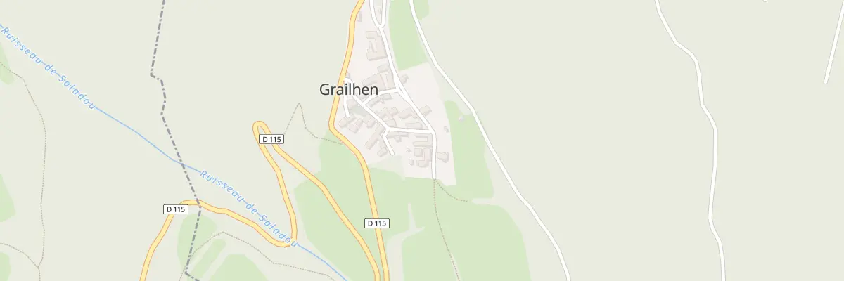 Plan du 5010 Village à Grailhen