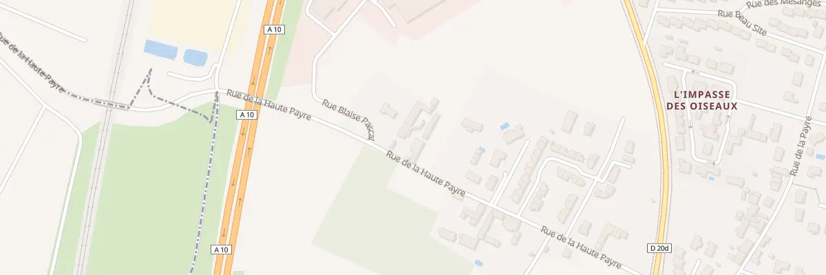 Plan du 60 Rue de la Haute Payre à Jaunay-Marigny