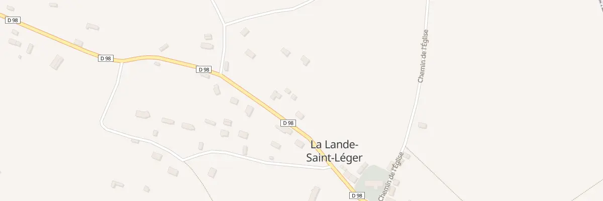 Plan du 570 Rte de la Libération à La Lande-Saint-Léger
