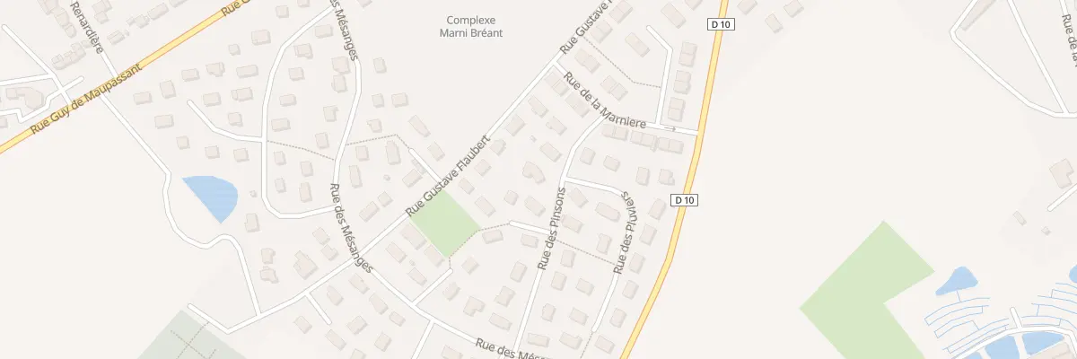 Plan du 9 Rue des Pinsons à Goderville