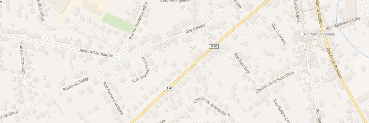 Plan du 36 Rue des Héros de la Résistance à Mussidan