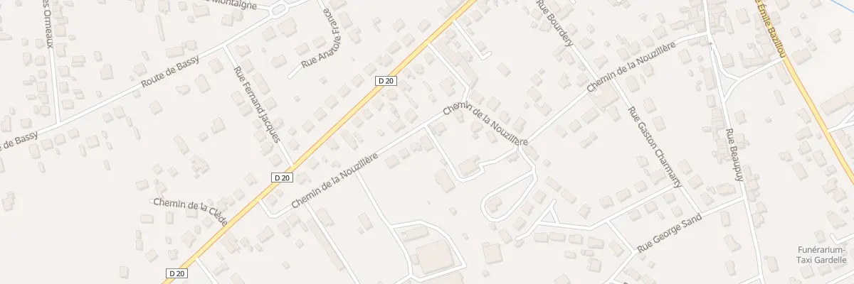 Plan du 31 Rue de la Nouzillère à Mussidan