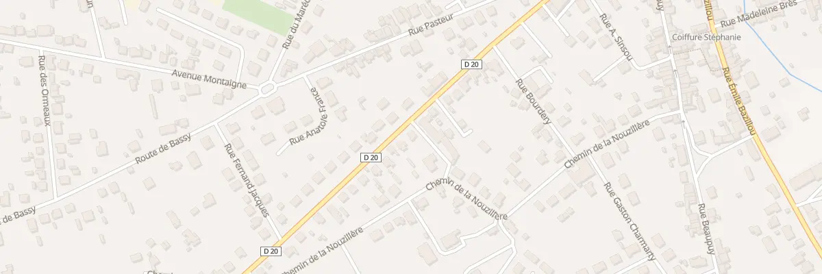 Plan du 55 Rue des Héros de la Résistance à Mussidan