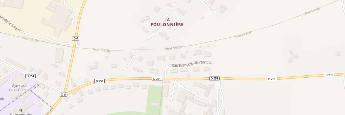 Plan du 4 Rue François de Vernou à Coulonges-sur-Sarthe
