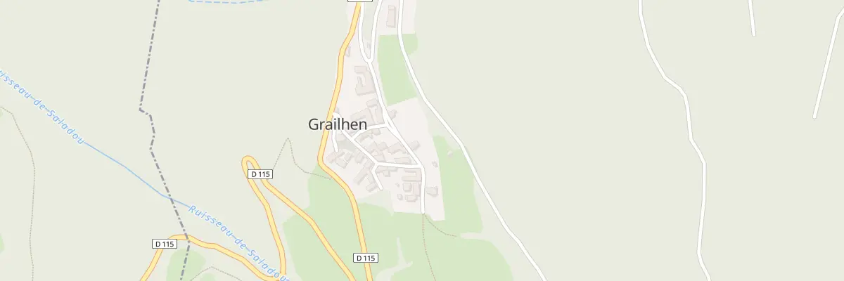 Plan du 5019 Houssat à Grailhen