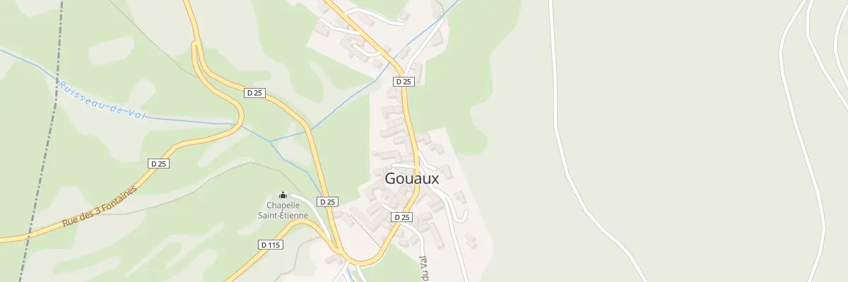 Plan du 5011 Doueil et Ho à Gouaux