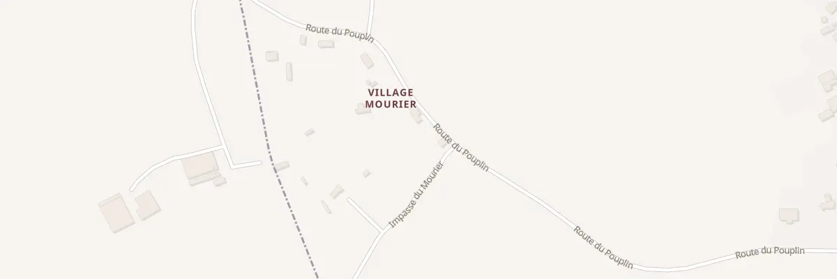 Plan du 555 Rte du Pouplin à Fumichon