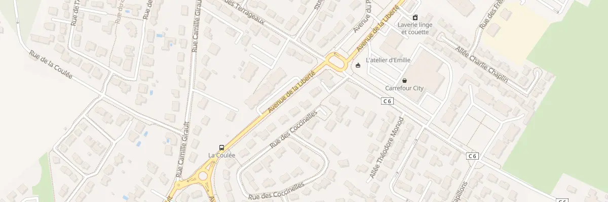 Plan du 30 Rue des Coccinelles à Buxerolles