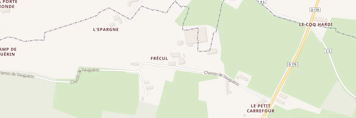 Plan du 5033 Frecul à Sillé-le-Philippe